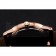 Omega De Ville Prestige Ladies White Dial Rose Gold Case Brown Leather Strap