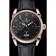 Patek Philippe Complications Chronograph Black Dial Gold Case Black Leather Bracelet  1454235