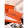 Hermes Kelly Long Wallet Orange 608074
