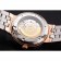 Swiss Vacheron Constantin Traditionnelle White Dial Diamond Bezel Rose Gold Case Two Tone Bracelet