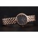 Omega De Ville Prestige No Date Black Dial With Diamonds Rose Gold Case And Bracelet