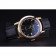 Swiss Vacheron Constantin Patrimony Traditionnelle Gold Case Black Leather Bracelet  622558