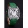 Cartier Santos 100 Diamond Silver Bezel 621929