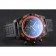 Swiss Breitling Chronomat 44 Raven Black And Orange Dial Black Case Black Rubber Strap
