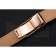 Rolex Black Leather with Rose Gold Clasp Bracelet  622498