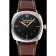 Panerai Radiomir Vintage SLC PAM425 Black Dial Stainless Steel Case Brown Leather Strap