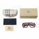 Burrbery Check Sport Aviators Black Frame Sunglasses  308382