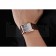 Cartier Tank MC Black Dial Gold Case Brown Leather Strap  622582