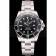 Swiss Rolex Submariner Small Date Black Dial And Bezel Stainless Steel Case And Bracelet