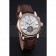 Patek Philippe Grand Complications Gold Case White Dial Roman Numerals Brown Leather Bracelet 622253
