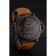 Swiss Panerai Luminor Marina 1950 3 Days Brown Dial Black Case Brown Leather Strap
