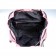 Burberry Large Backpack Pink Nylon Black Leather Trim 18927040
