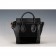 Celine Nano Luggage Black Leather and Suede