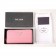 Prada Saffiano Leather Zip Around Small Pink Wallet