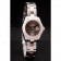 Rolex DateJust Brushed Stainless Steel Case Brown Dial Diamond Plated
