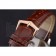 Patek Philippe Moonphase Chronograph White Dial Gold Case Brown Leather Strap  622843