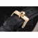 Omega Seamaster Vintage Chronograph Blue Dial Diamond Hour Marks Gold Case Black Leather Strap