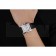 Cartier Tank MC White Dial Stainless Steel Case Black Leather Bracelet  622689