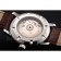 Vacheron Constantin Tourbillon White Dial Stainless Steel Case Brown Leather Bracelet