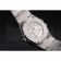 Swiss Lady Omega Constellation Crystal Encrusted Bezel Silver Radial Dial 80291