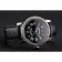 Swiss Cartier Ballon Bleu GMT Silver Dial Stainless Steel Case Black Leather Strap