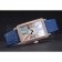 Franck Muller Long Island Classic White Dial Diamonds Case Blue Leather Band  622376