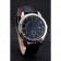 Vacheron Constantin Traditionnelle Black Ship Dial Stainless Steel Case Black Leather Strap