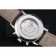 Omega De Ville Moonphase White Dial Silver Case Brown Leather Bracelet  1454226