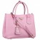 Prada Double Tote Pebbled Leather Pink  18927296
