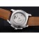 Cartier Calibre Tourbillon White Dial Stainless Steel Case Brown Leather Strap  622750