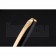 Christian Dior Gold Rimmed Silver Embossed Lower Body Black Ballpoint Pen  622726
