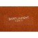 Saint Laurent Rive Gauche Small Fringed Suede Bag Tan