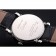 Cartier Rotonde Date Black Dial Stainless Steel Case Black Leather Strap