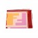 Fendi Logo Monster Yellow Pink Scarf 621719
