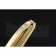 Christian Dior Vertically Grooved Gold Ballpoint Pen  622747