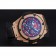 Swiss Hublot Big Bang Limited Edition Black And Red Dial Gold Case Black Leather Strap  62289