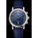 Omega Seamaster Vintage Chronograph Blue Dial Stainless Steel Case Blue Leather Strap