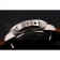 Swiss Panerai Submersible Left Handed Black Embossed Case Stainless Steel Case Brown Leather Strap