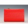 Saint Laurent Medium Tassel Crocodile Leather Clutch Bag Red