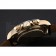 Rolex Cosmograph Daytona Gold Case Black Subdials Brown Leather Bracelet   622634