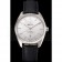 Omega Globemaster Silver Dial Stainless Steel Case Black Leather Strap