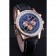Breitling Navitimer 01 Black Dial Rose Gold Case Black Leather Bracelet  622503