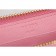 Prada Saffiano Leather Zip Around Small Pink Wallet