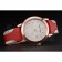 Burberry The City Classic Silver Dial Red Bracelet  622567