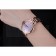 Swiss Cartier Ballon Bleu de Cartier Pink Diamond Dial Gold Bracelet  622556