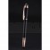 MontBlanc Starwalker Red Gold Rimmed Black Ballpoint Pen With Cap  622818