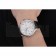 IWC Portugieser Chronograph White Dial Blue Hands And Numerals Steel Case With Diamonds Black Leather Strap