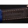 Panerai Radiomir Black Dial Diamond Bezel Rose Gold Case Blue Leather Strap 1453800