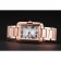 Cartier Tank Anglaise 30mm White Dial Rose Gold Case And Bracelet