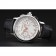Swiss Patek Philippe Split Seconds Chronograph White Dial Rose Gold Hands Stainless Steel Case Black Leather Strap